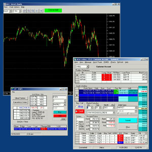 Simulated Online Trading